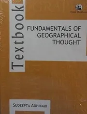 Cover of Fundamentals of Geographical Thought