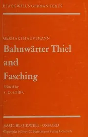 Cover of Bahnwärter Thiel
