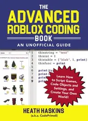 Cover of Advanced Roblox Coding Book