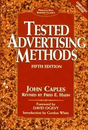 Cover of Tested Advertising Methods