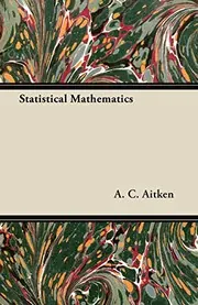 Cover of Statistical Mathematics