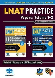 Cover of LNAT Practice Papers Volumes 1 and 2