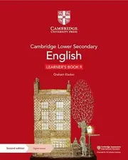 Cover of Cambridge Lower Secondary English Learner's Book 9 with Digital Access