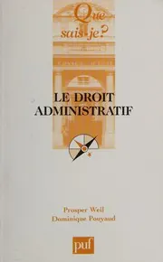 Cover of Le Droit Administratif