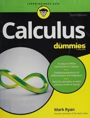 Cover of Calculus for Dummies