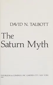 Cover of The Saturn Myth
