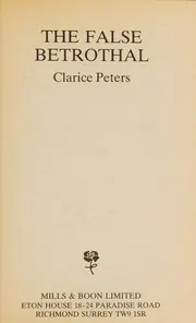 Cover of The False Betrothal