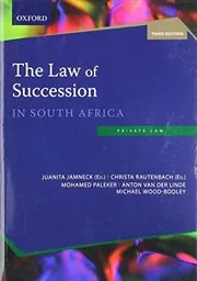 Cover of The Law of Succession in South Africa