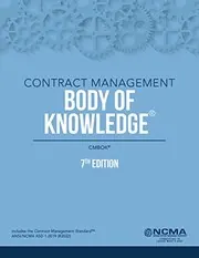 Cover of Contract Management Body of Knowledge®