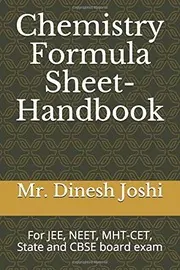 Cover of Chemistry Formula Sheet - Handbook