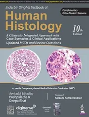 Cover of Inderbir Singh's Textbook Human Histol