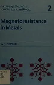 Cover of Magnetoresistance in Metals