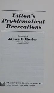 Cover of Litton's Problematical Recreations