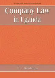 Cover of Company Law in Uganda