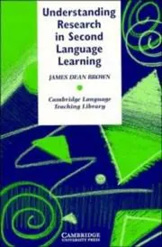 Cover of Understanding Research in Second Language Learning