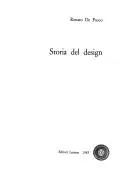 Cover of Storia del Design
