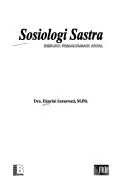 Cover of Sosiologi Sastra