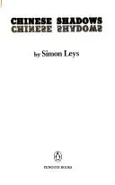 Cover of Chinese Shadows