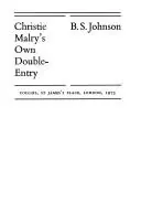 Cover of Christie Malry's Own Double-entry