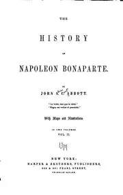 Cover of The History of Napoleon Bonaparte