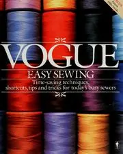 Cover of Vogue Easy Sewing