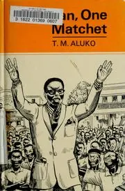 Cover of One Man, One Matchet