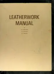 Cover of Leatherwork Manual