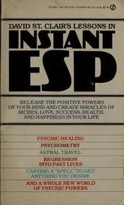 Cover of David St. Clair's Lessons in Instant ESP