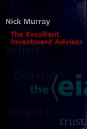 Cover of The Excellent Investment Advisor