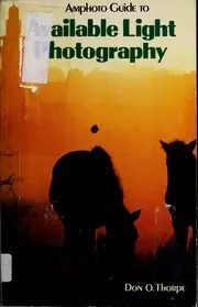 Cover of Amphoto Guide to Available Light Photography