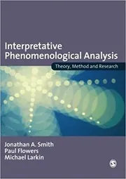 Cover of Interpretative Phenomenological Analysis