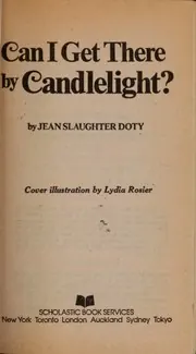 Cover of Can I Get There by Candlelight?