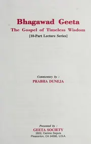 Cover of Bhagawad Geeta