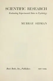 Cover of Tactics of Scientific Research