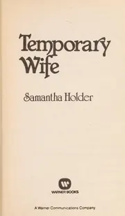 Cover of Temporary Wife