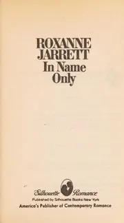 Cover of In Name Only