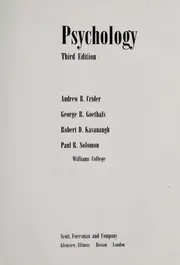 Cover of Psychology