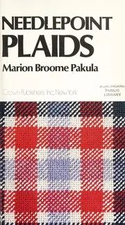 Cover of Needlepoint Plaids