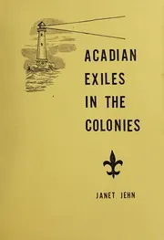 Cover of Acadian Exiles in the Colonies